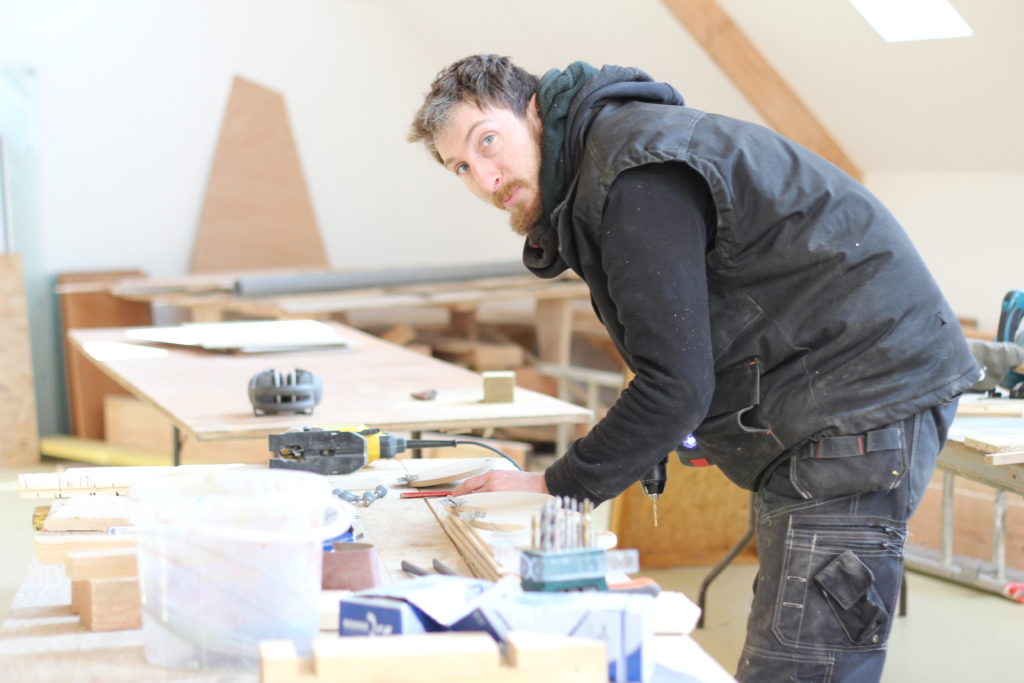 Chantier de la Pyramide du Loup