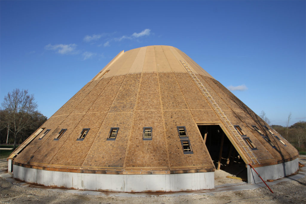 Chantier de la Pyramide du Loup, extérieur