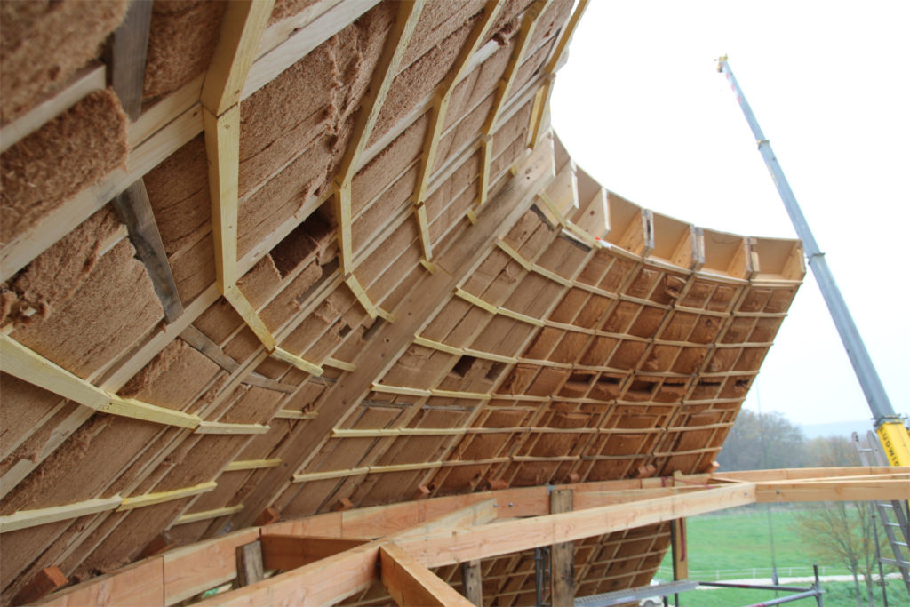 Chantier de la Pyramide du Loup, modules