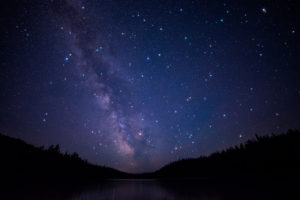 British-Columbia nuit d'étoiles