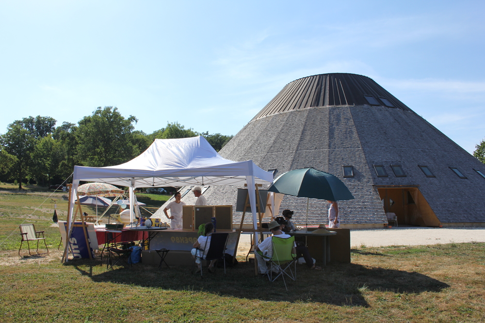 Stand APEX89 à la Pyramide du Loup