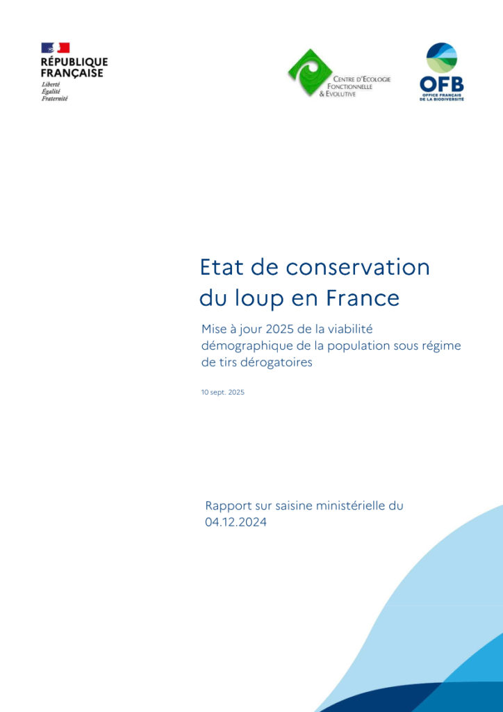 Etat de conservation du loup en France - image