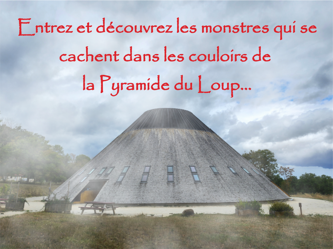 Pyramide du loup Halloween